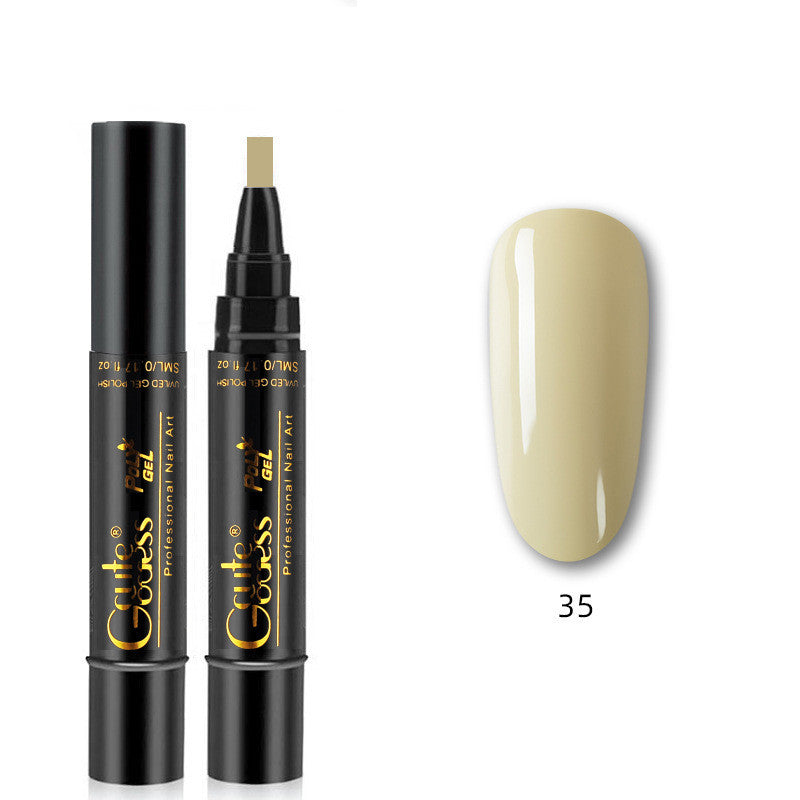 3-in-1 Nail Glue Pen  One-step Glue Phototherapy Plastic