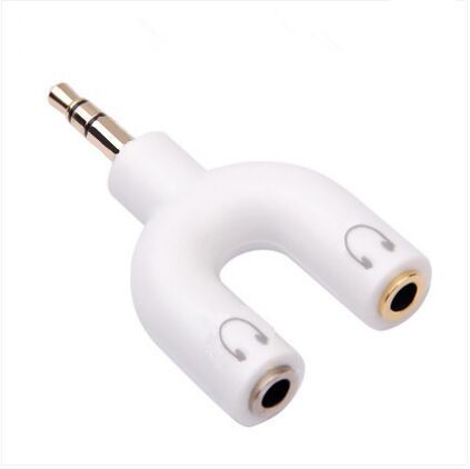 3.5mm audio adapter mobile phone headset splitter