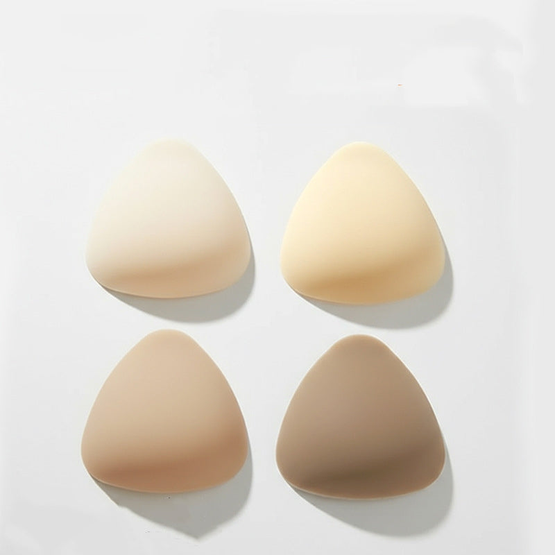 Triangular Pure-silicone Solid Breast Petals For A Super-thin Lift-enhancing, And Anti-exposure Chest Fit