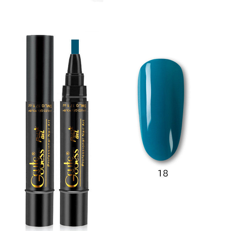 3-in-1 Nail Glue Pen  One-step Glue Phototherapy Plastic