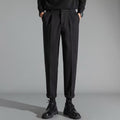 Mens Stylish Slim-fit Wool Casual Pants