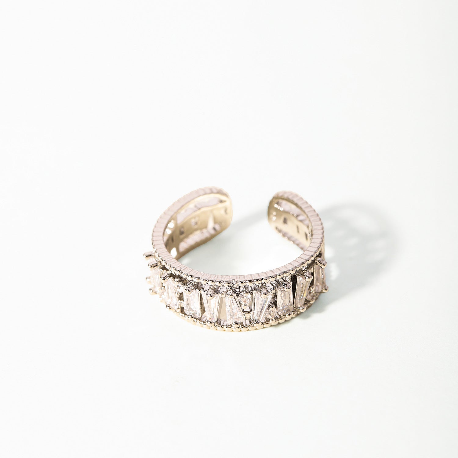 Gold-plated Niche High-end Ring