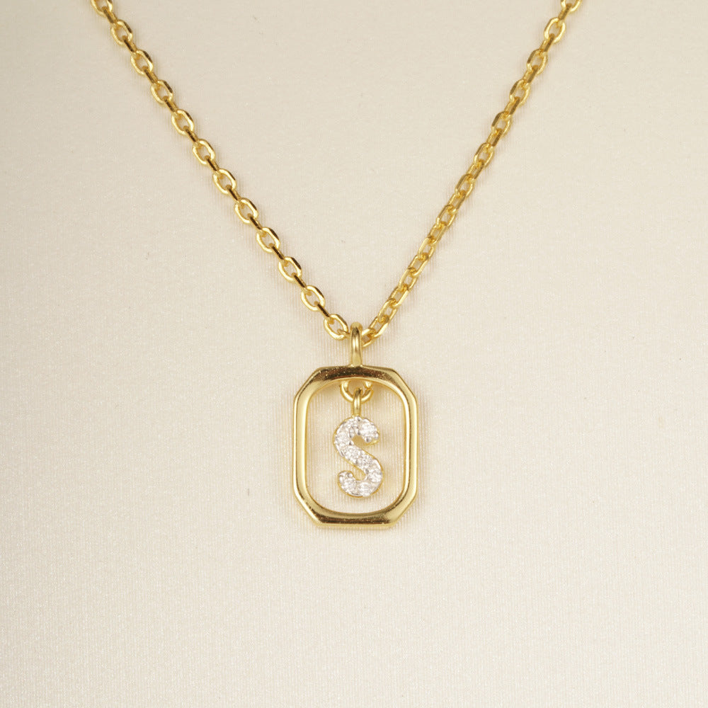 S925 Silver Light Luxury Necklace In European And American Style