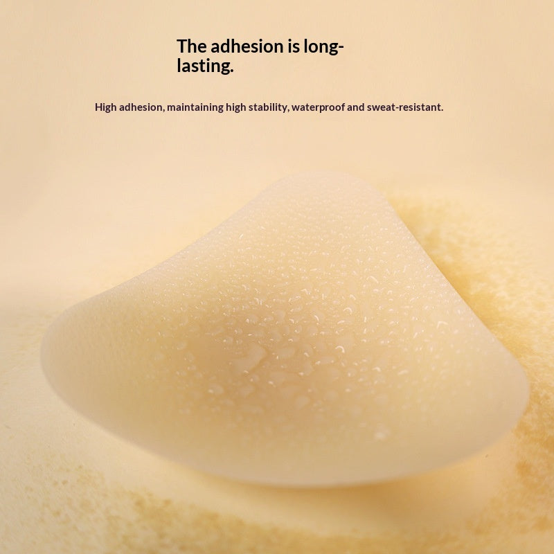 Triangular Solid Silicone Breast Pads For Womens Swimwear To Prevent Unsightly Bulges