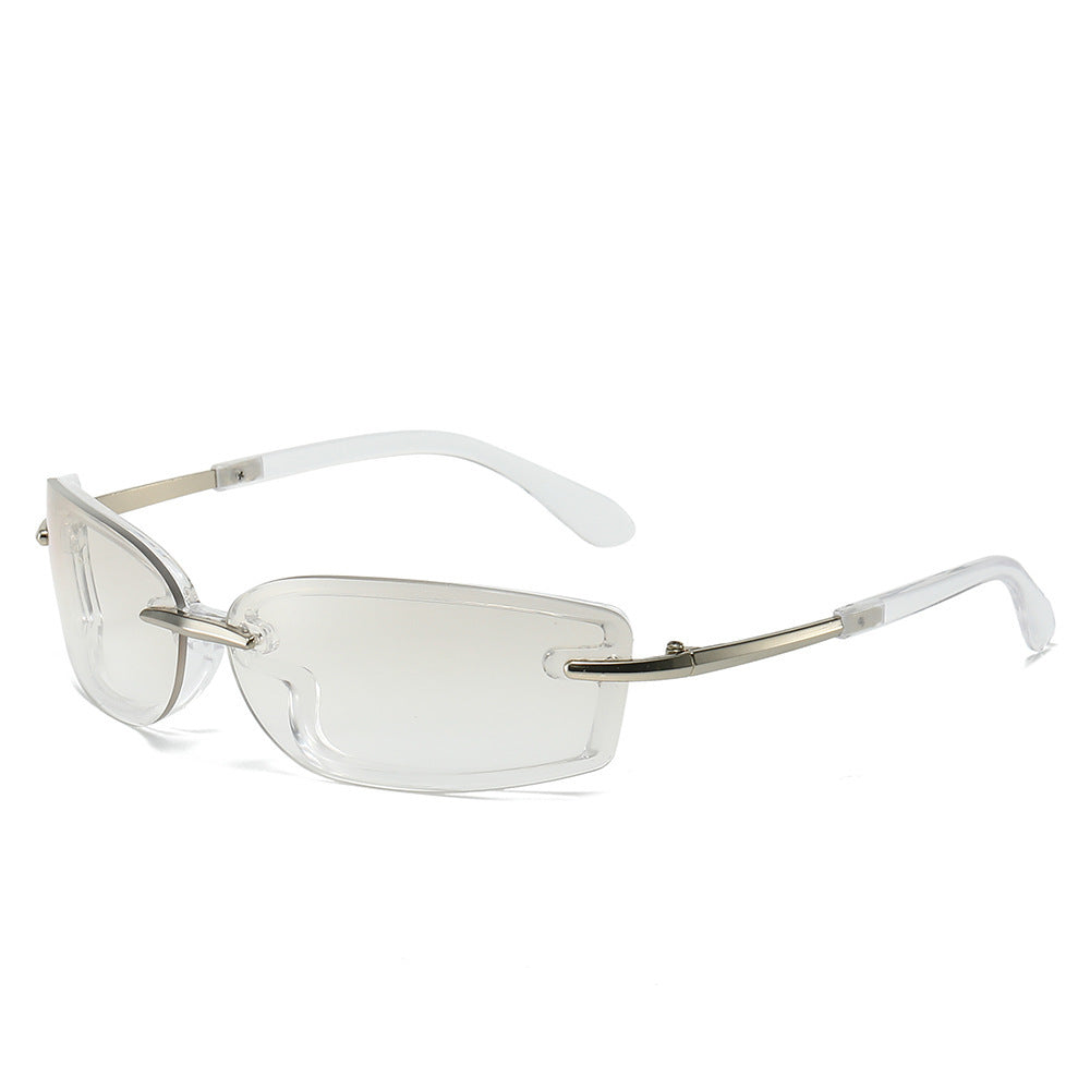 Square Candy-colored UV-protective Influencer Sunglasses In An Instagram-style Design