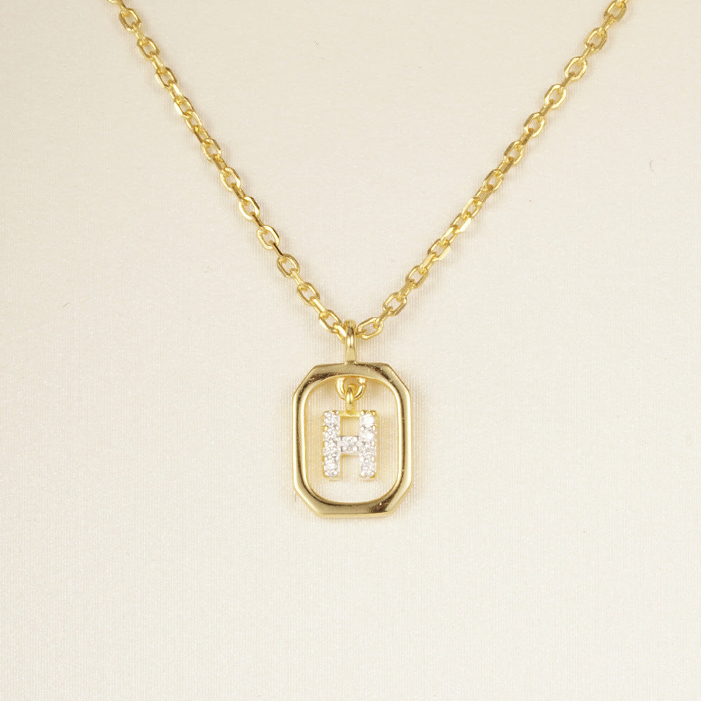 S925 Silver Light Luxury Necklace In European And American Style