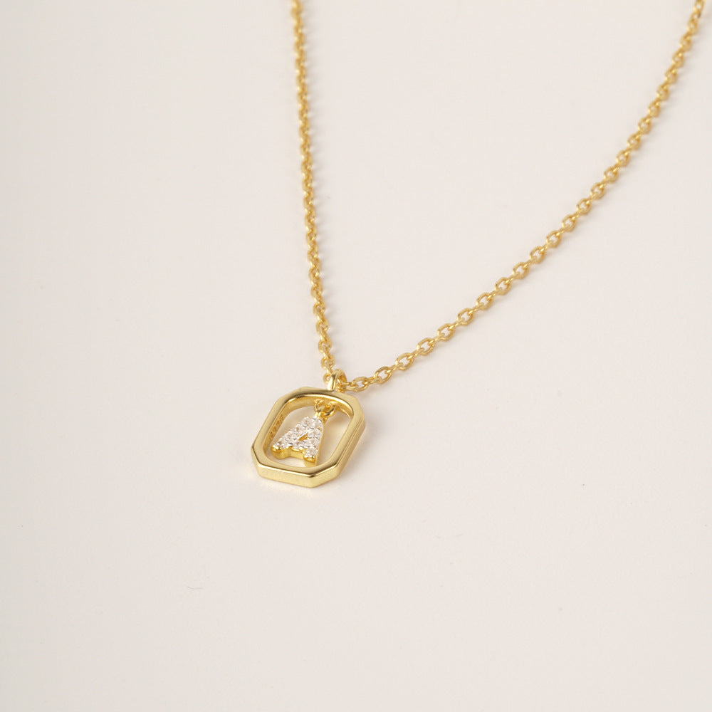 S925 Silver Light Luxury Necklace In European And American Style