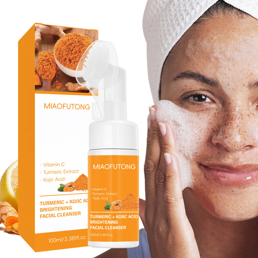 Turmeric Cleansing Mousse Facial Cleaning Pad