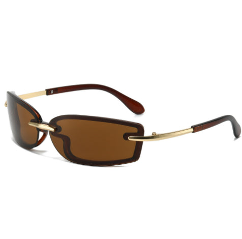 Square Candy-colored UV-protective Influencer Sunglasses In An Instagram-style Design