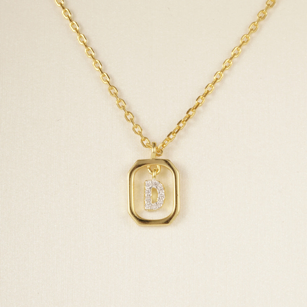 S925 Silver Light Luxury Necklace In European And American Style