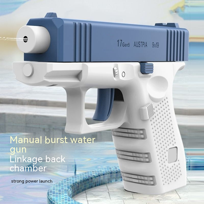 Water Gun Toy New Automatic Continuous Hair Children Automatic Water Spray