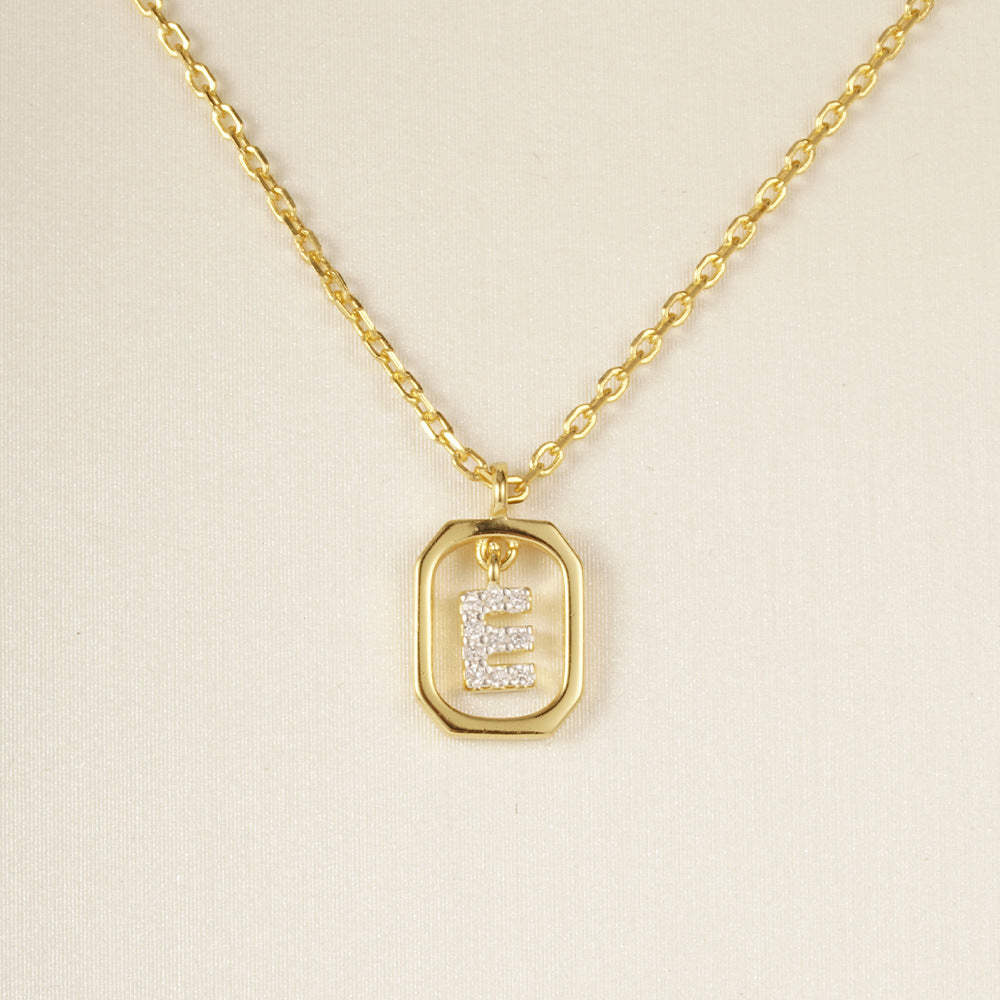 S925 Silver Light Luxury Necklace In European And American Style