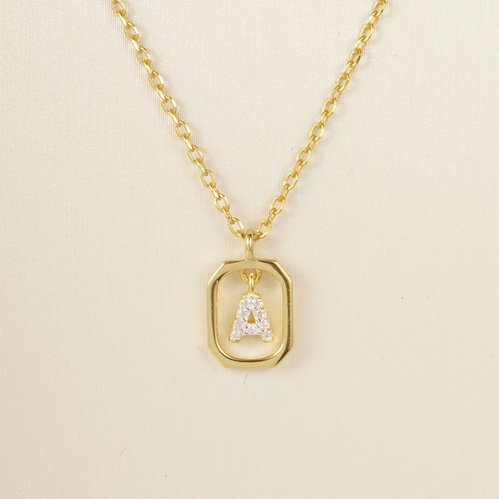 S925 Silver Light Luxury Necklace In European And American Style