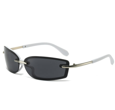 Square Candy-colored UV-protective Influencer Sunglasses In An Instagram-style Design