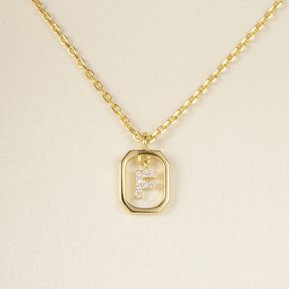 S925 Silver Light Luxury Necklace In European And American Style