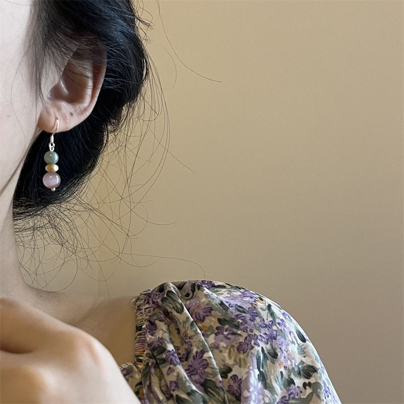 Retro Versatile Beaded Cat-eye Earrings Exude Fashion Appeal