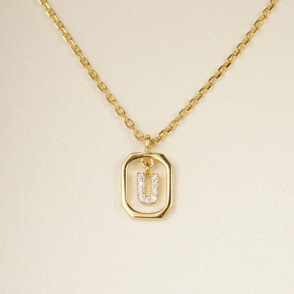 S925 Silver Light Luxury Necklace In European And American Style