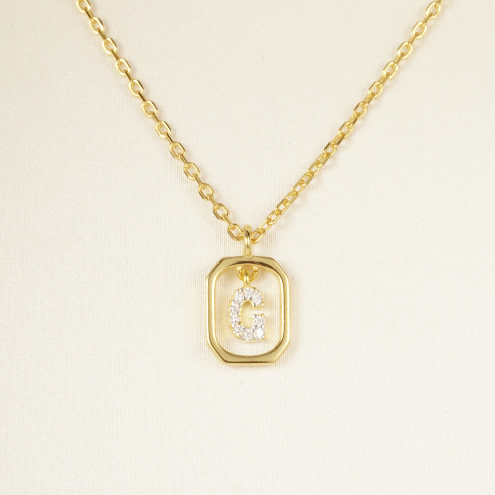 S925 Silver Light Luxury Necklace In European And American Style