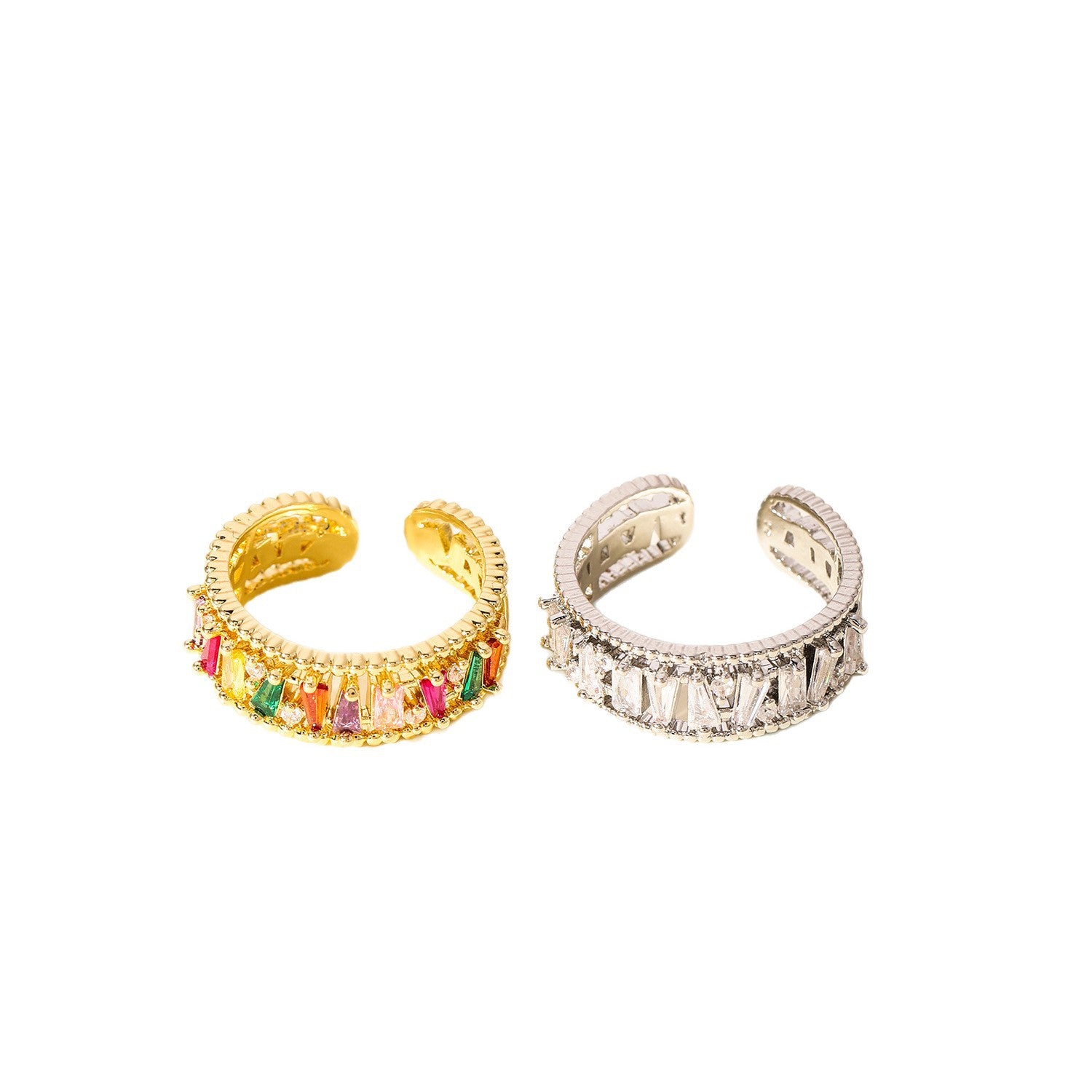 Gold-plated Niche High-end Ring