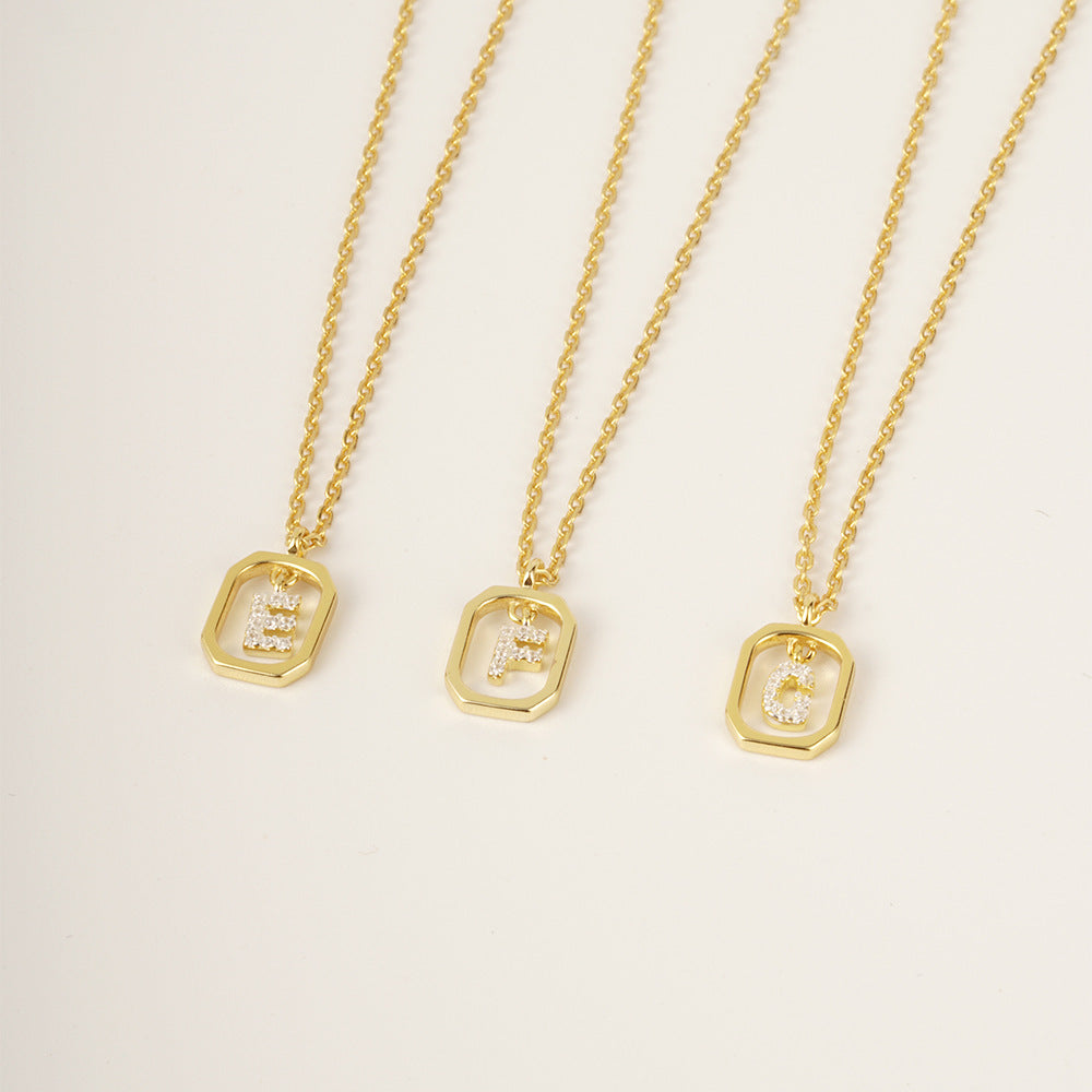 S925 Silver Light Luxury Necklace In European And American Style