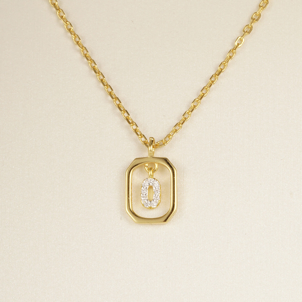 S925 Silver Light Luxury Necklace In European And American Style