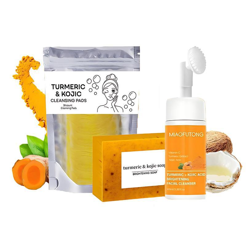 Turmeric Cleansing Mousse Facial Cleaning Pad
