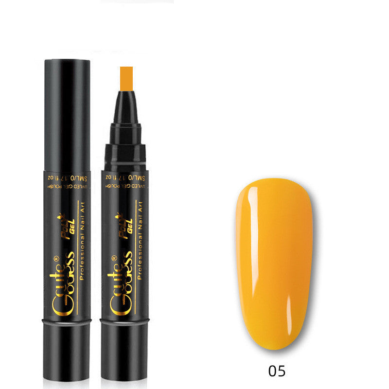 3-in-1 Nail Glue Pen  One-step Glue Phototherapy Plastic