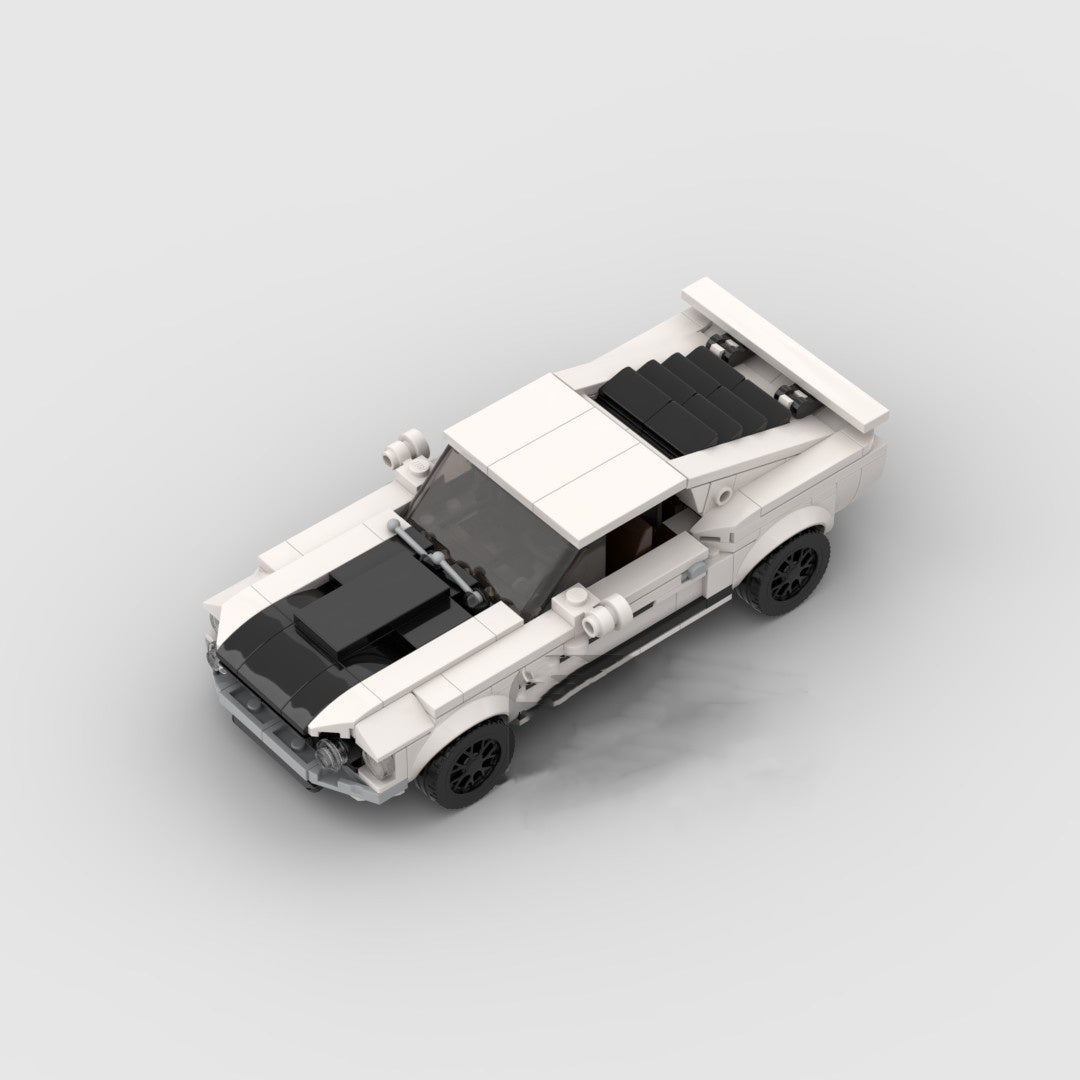 Vintage Ford Mustang Building Block Toys
