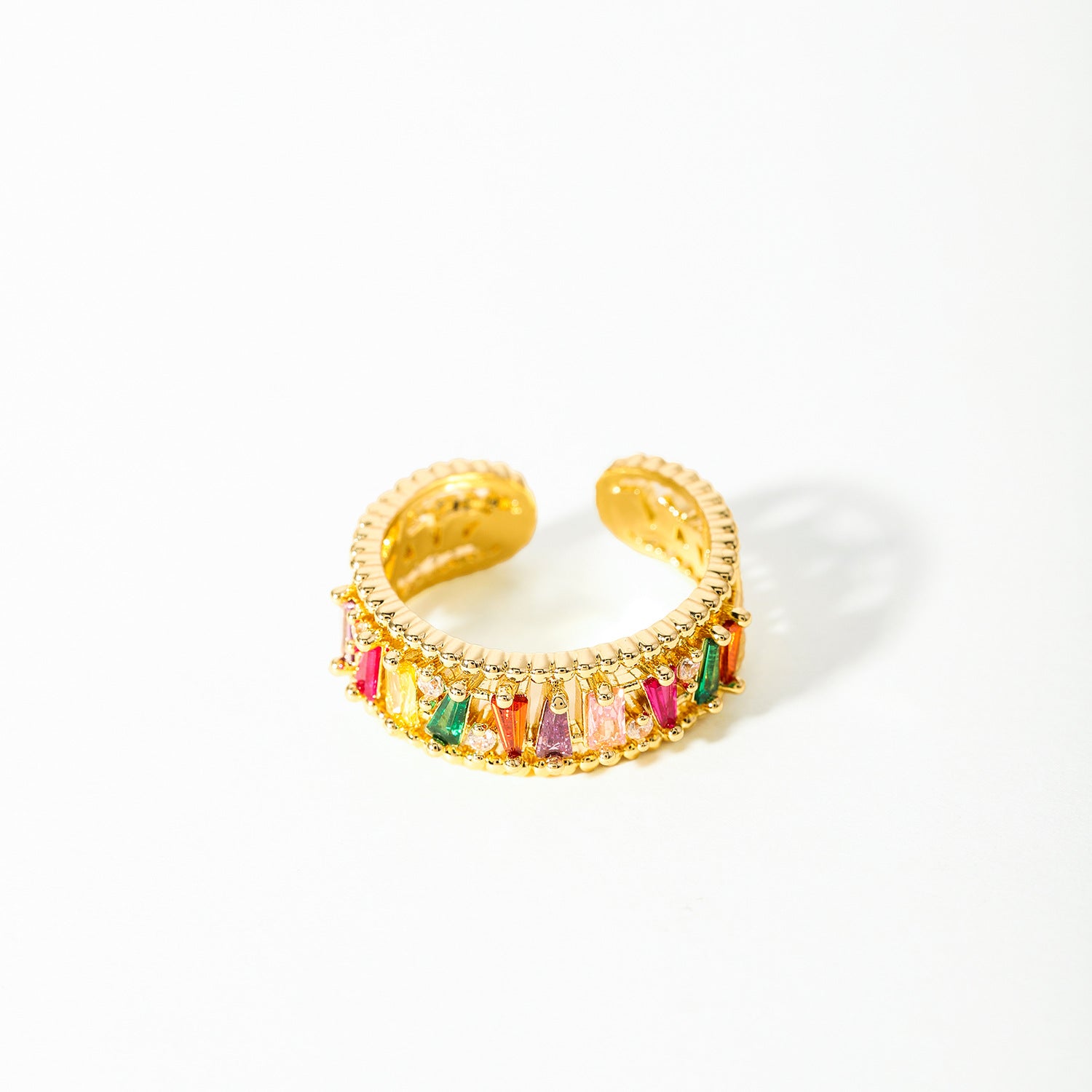 Gold-plated Niche High-end Ring