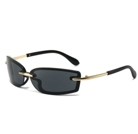 Square Candy-colored UV-protective Influencer Sunglasses In An Instagram-style Design