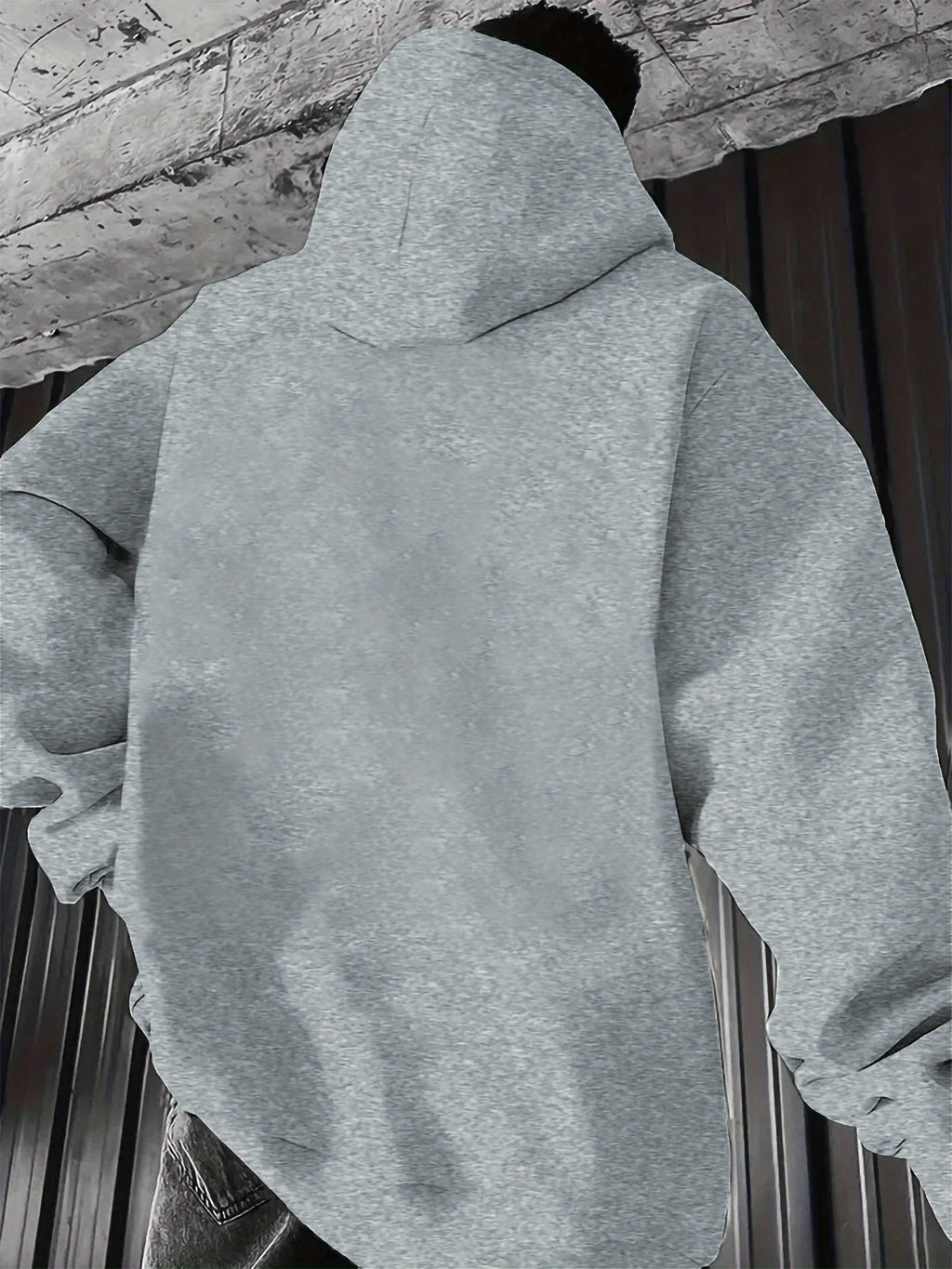 Loose-fitting Cardigan With A Zipper Fleece Hoodie For Fall And Winter