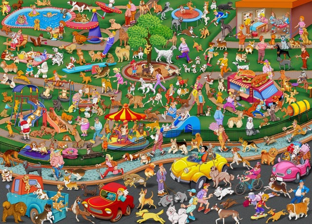 1,000-piece Gray-cardboard Jigsaw Puzzlehigh-difficulty Toy