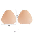 Triangular Solid Silicone Breast Pads For Womens Swimwear To Prevent Unsightly Bulges