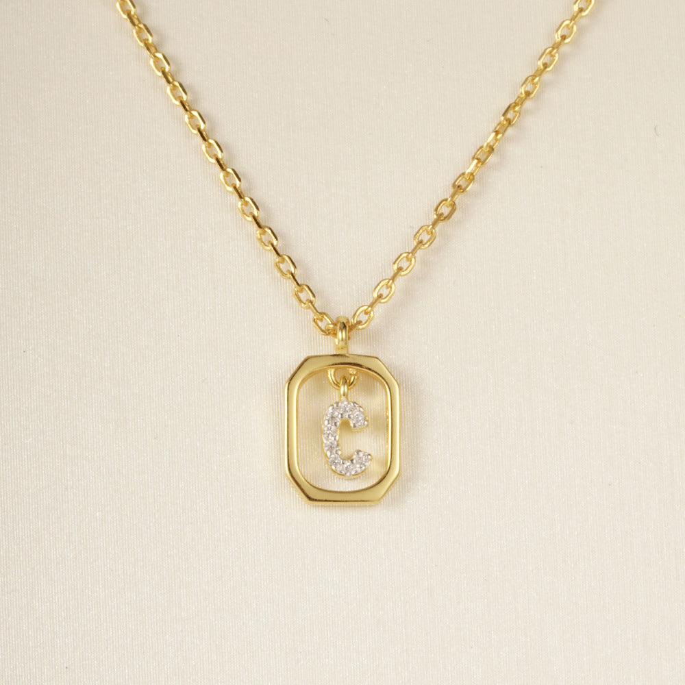 S925 Silver Light Luxury Necklace In European And American Style