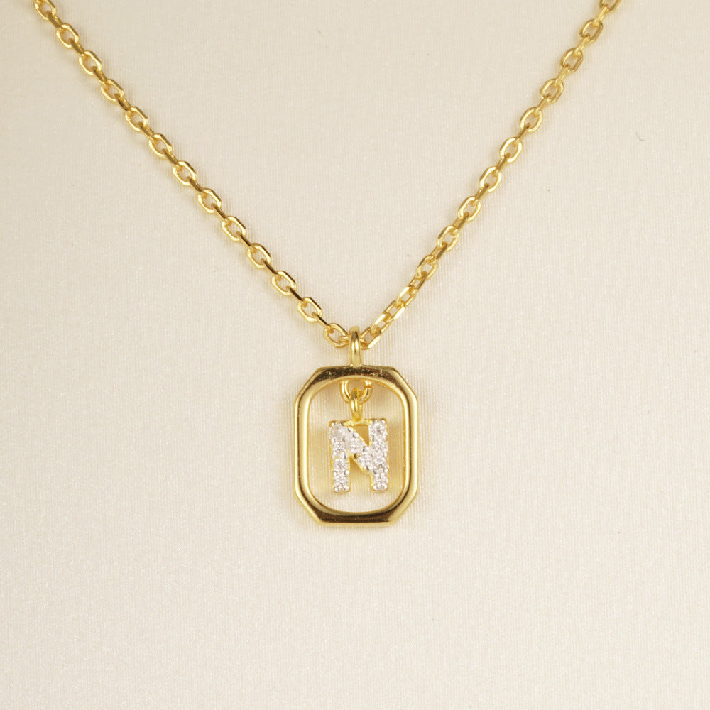 S925 Silver Light Luxury Necklace In European And American Style