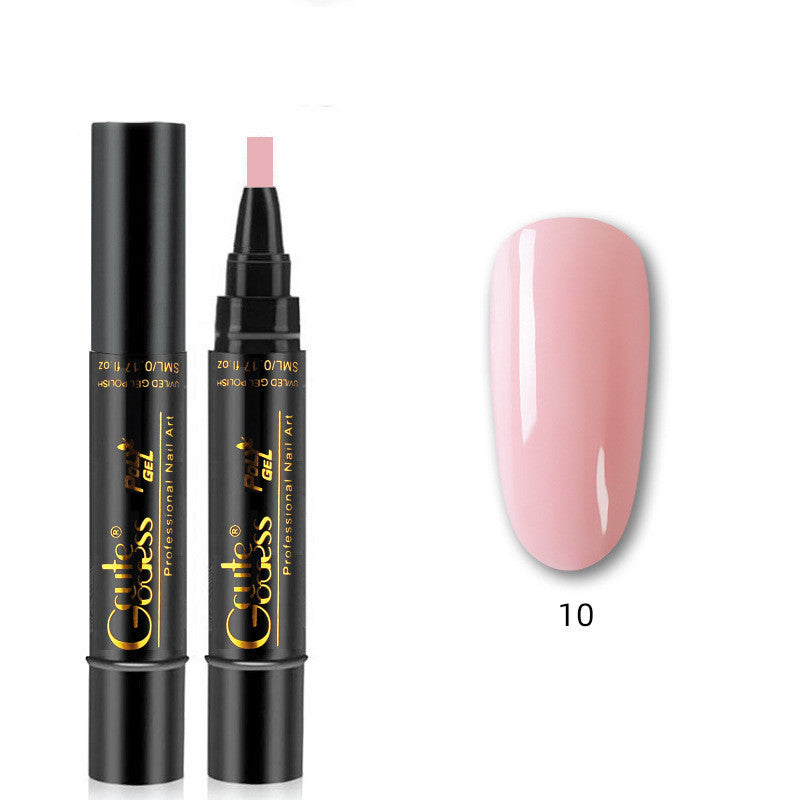 3-in-1 Nail Glue Pen  One-step Glue Phototherapy Plastic