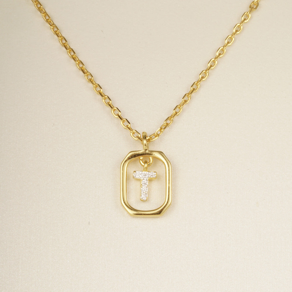 S925 Silver Light Luxury Necklace In European And American Style