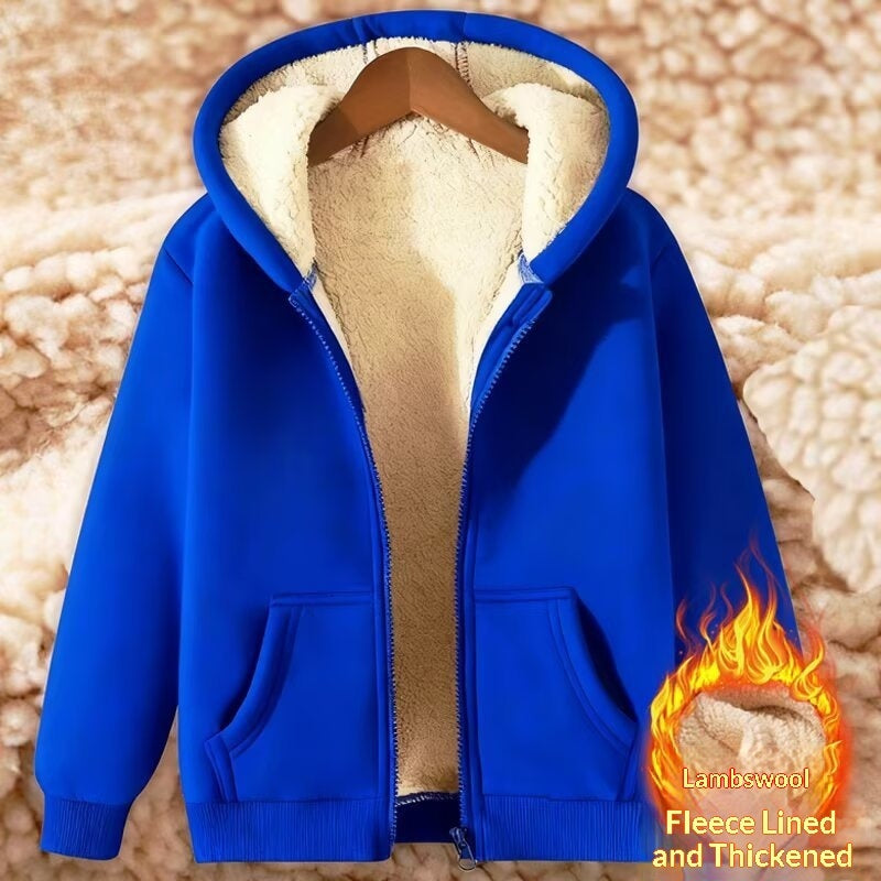 Heavyweight Fleece-Lined Extra-Thick Mens Hoodie