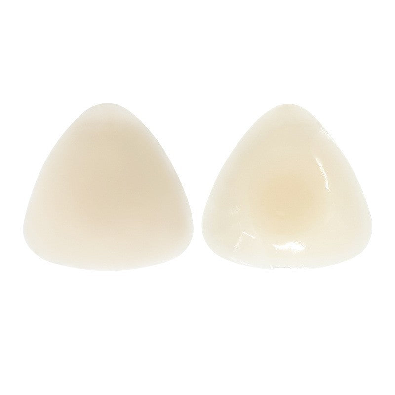 Triangular Pure-silicone Solid Breast Petals For A Super-thin Lift-enhancing, And Anti-exposure Chest Fit