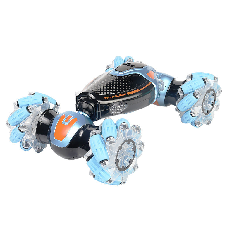 Twist Side Walking Stunt Remote Control Car Light Gesture Induction Deformation Drift Car Children's Car Boy Toy