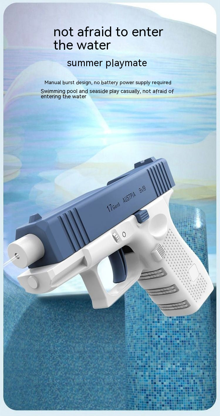 Water Gun Toy New Automatic Continuous Hair Children Automatic Water Spray